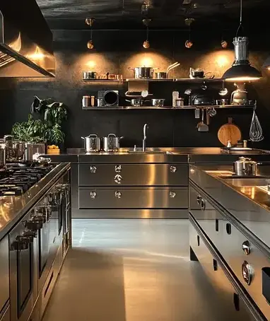 cuisine inox Bruz-2